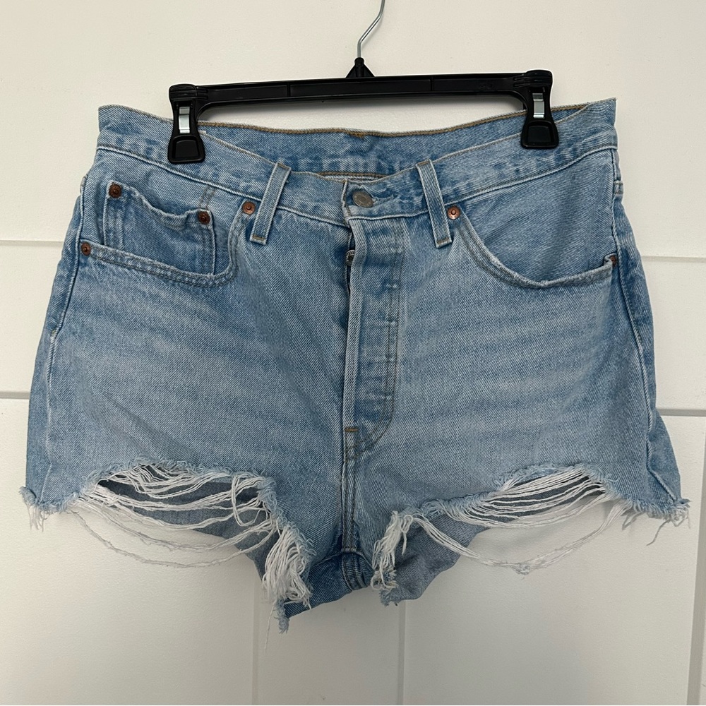 Levi’s 501 High-Rise Denim Shorts